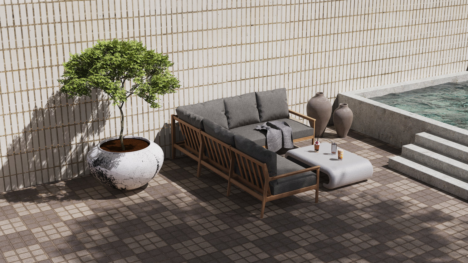 MONTEGO CORNER SET