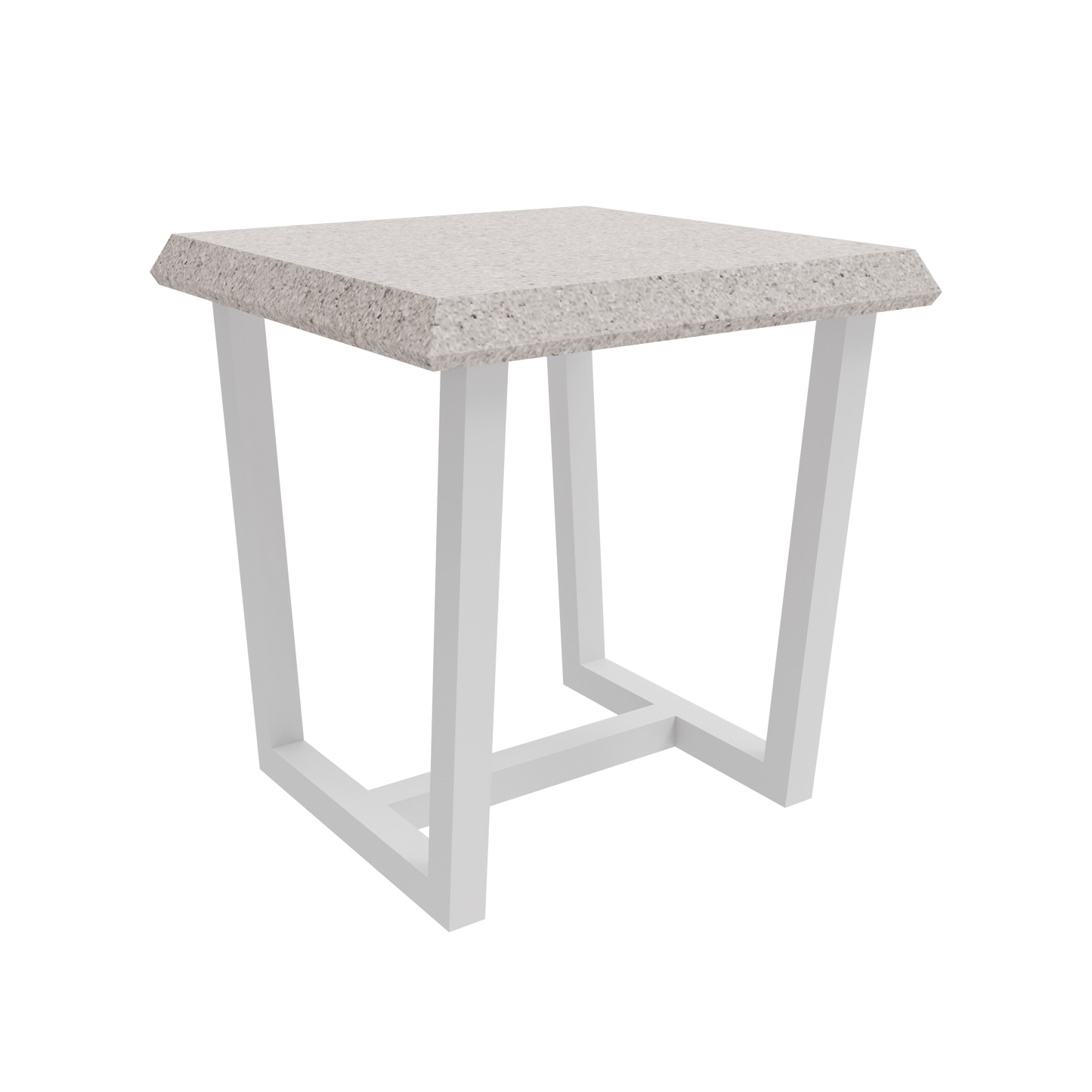 DIAMOND EDGE SIDE TABLE