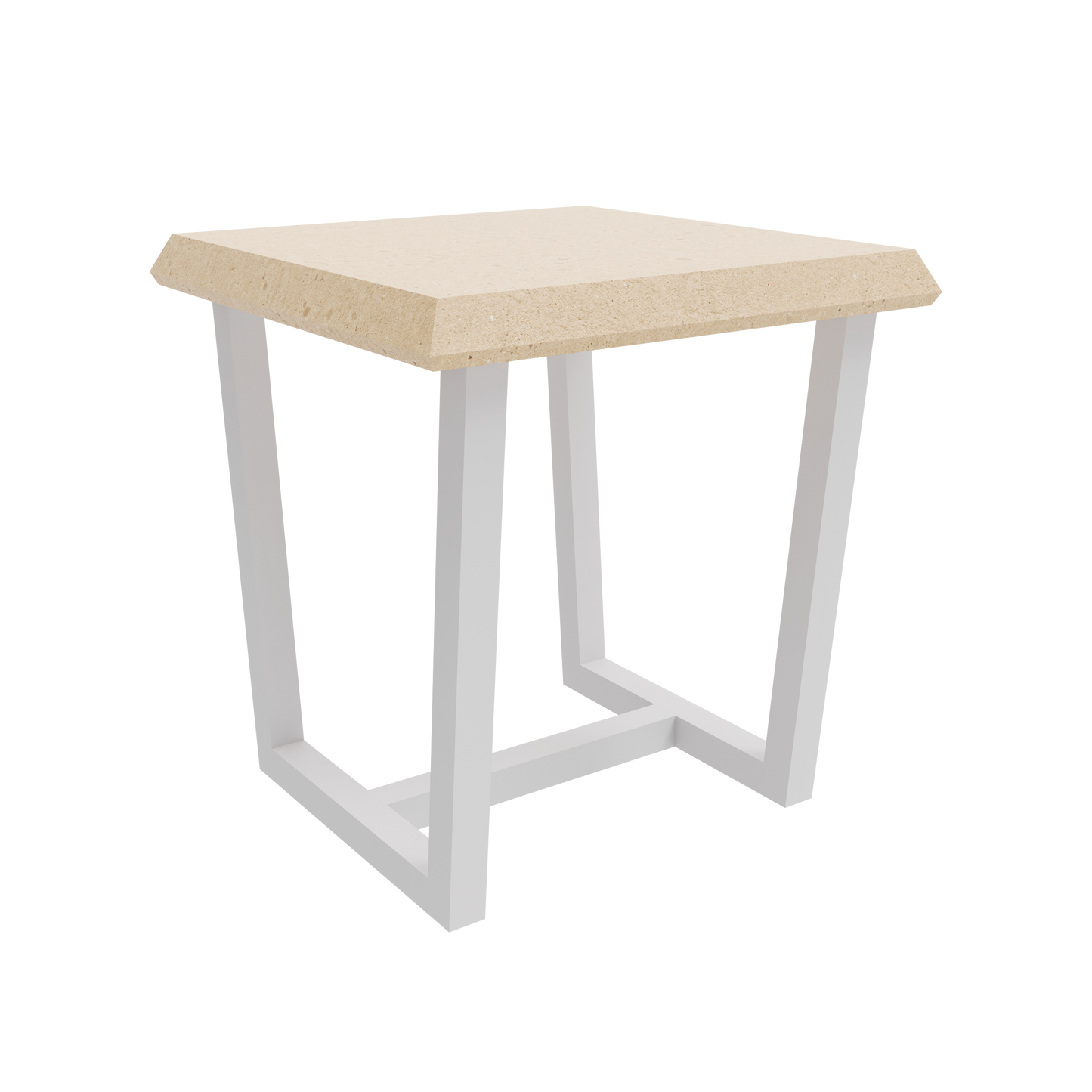 DIAMOND EDGE SIDE TABLE