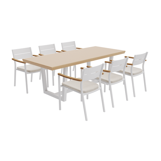 DIAMOND EDGE & OVIEADO DINING SET