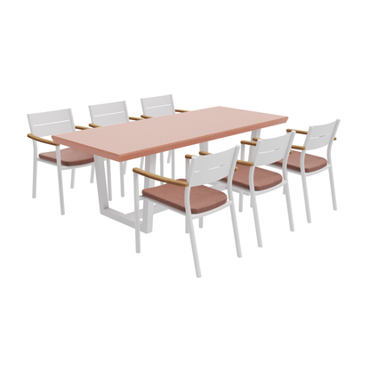 DIAMOND EDGE & OVIEADO DINING SET