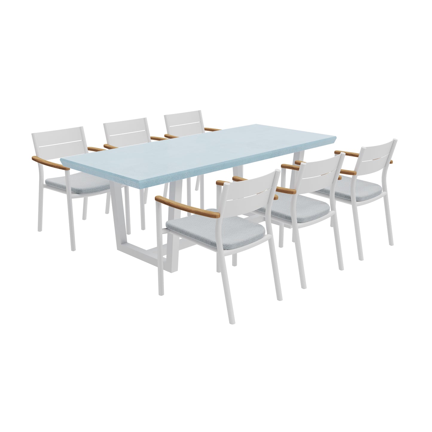 DIAMOND EDGE & OVIEADO DINING SET