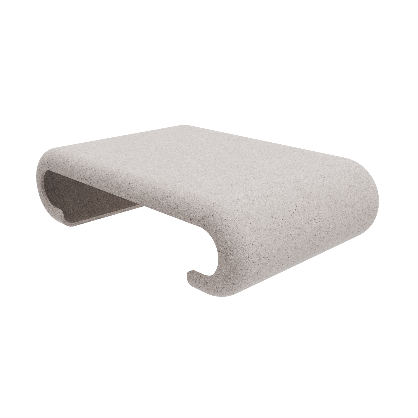 ROLLED LEG COFFEE TABLE