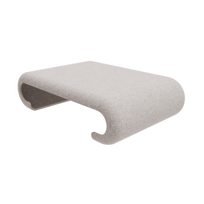 ROLLED LEG COFFEE TABLE