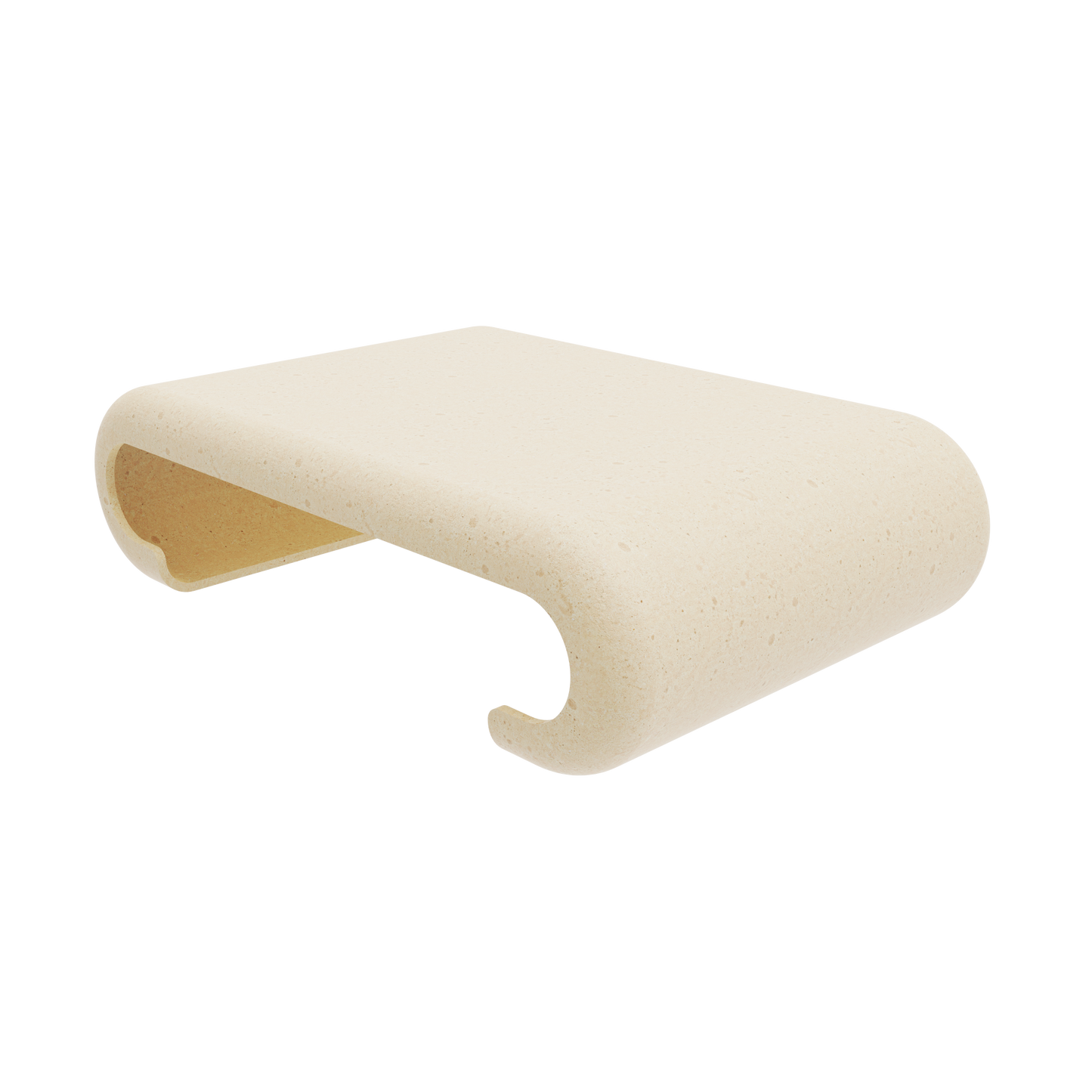 ROLLED LEG COFFEE TABLE