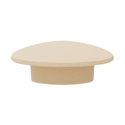 ROTARY CONTOUR LEG COFFEE TABLE