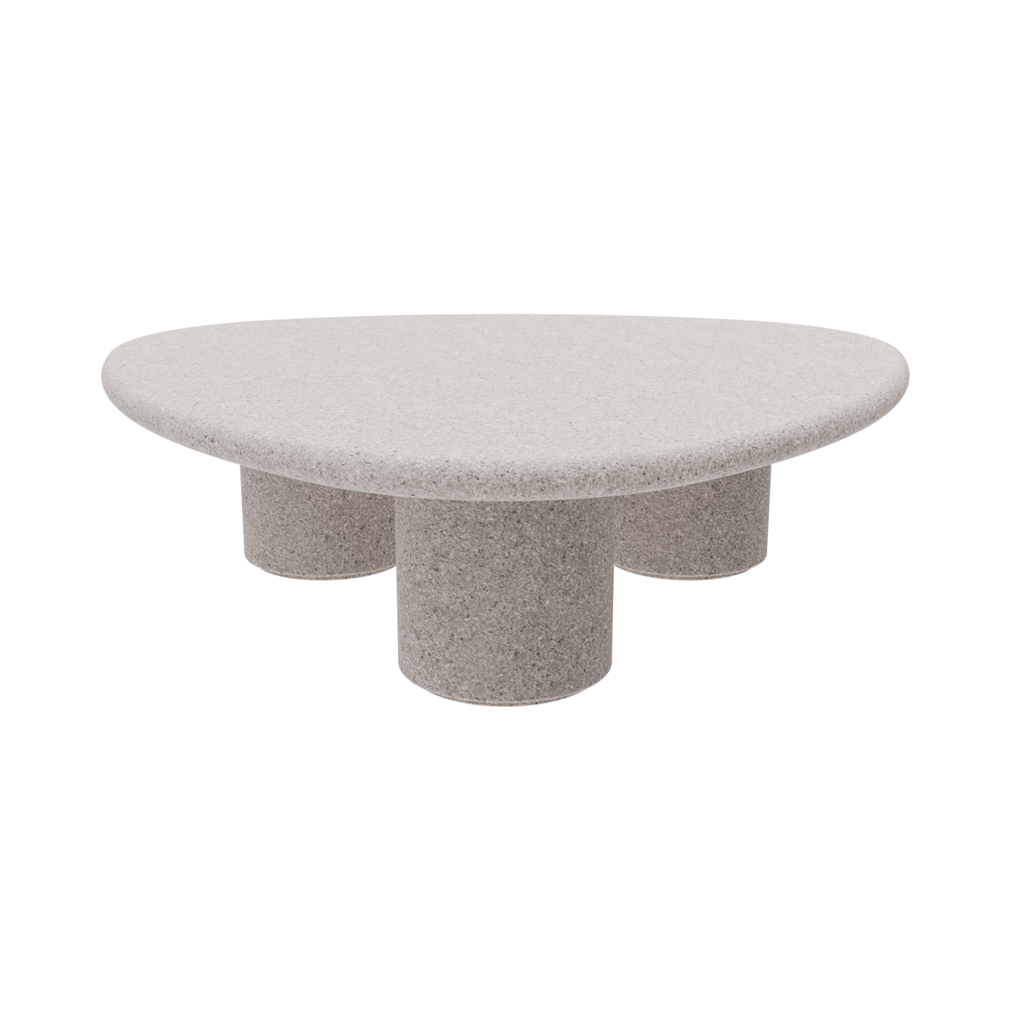 ROTARY CYLINDER LEG COFFEE TABLE
