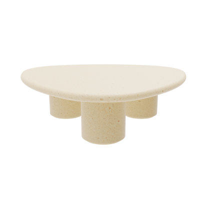 ROTARY CYLINDER LEG COFFEE TABLE