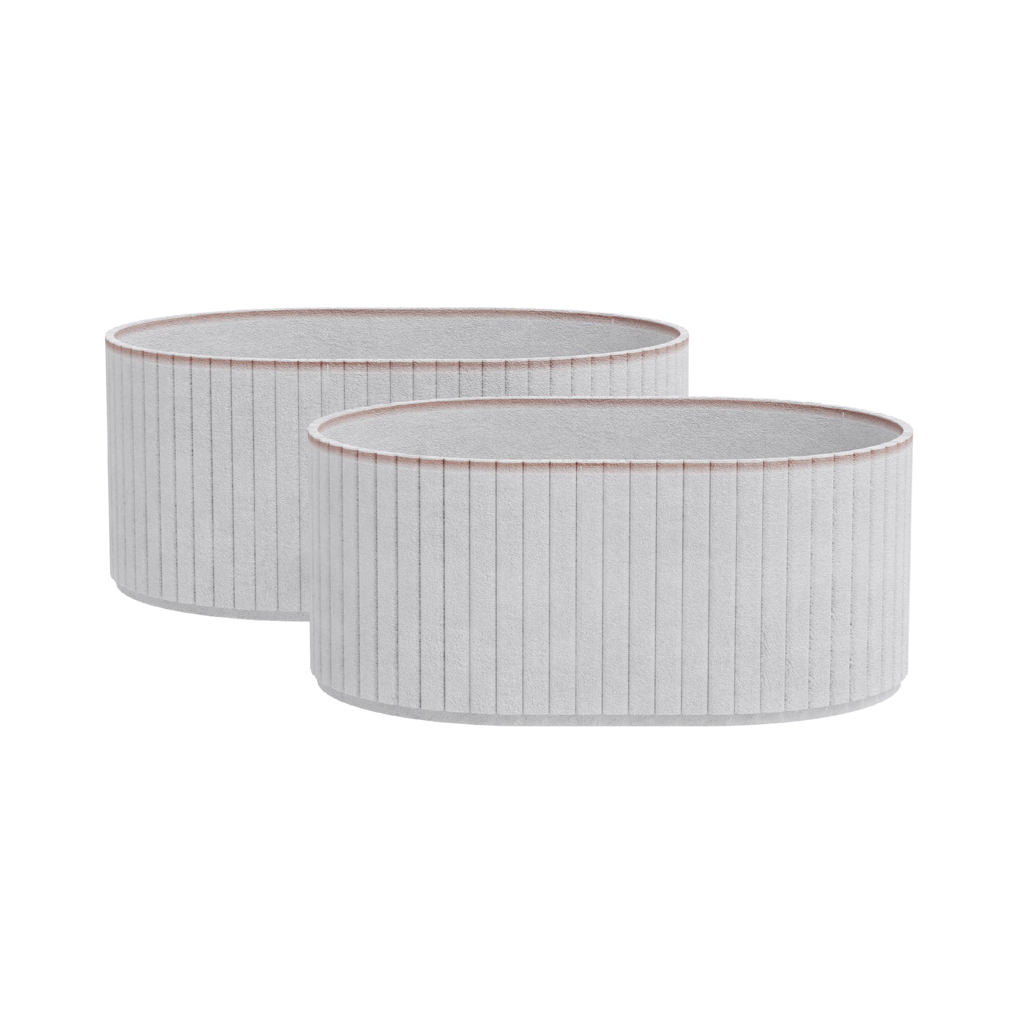 OVAL LINE POT SET 2