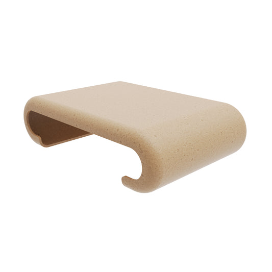 ROLLED LEG COFFEE TABLE