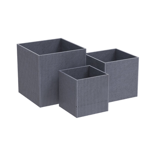 SQUARE LINE POT SET