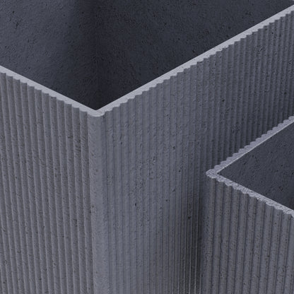 SQUARE LINE POT SET