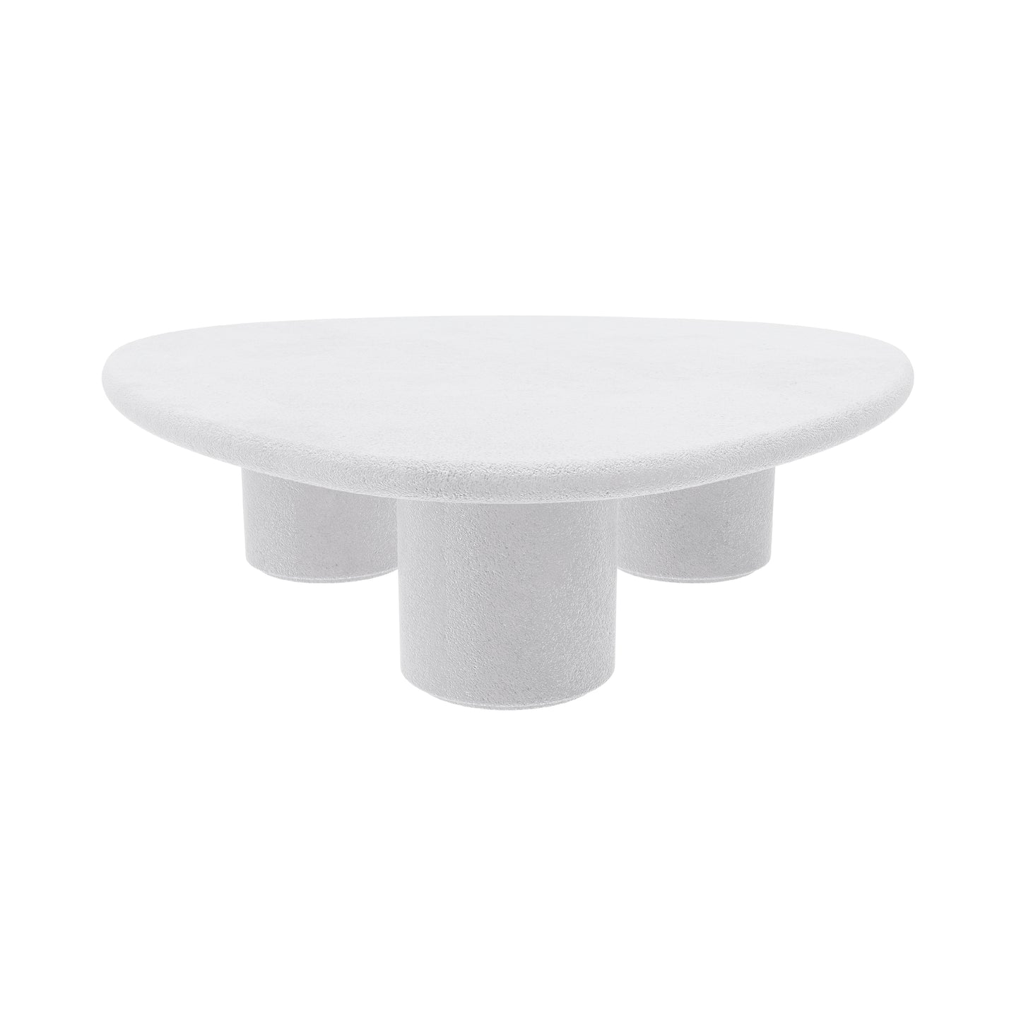 ROTARY CYLINDER LEG COFFEE TABLE