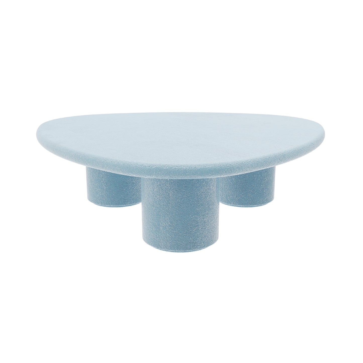 ROTARY CYLINDER LEG COFFEE TABLE