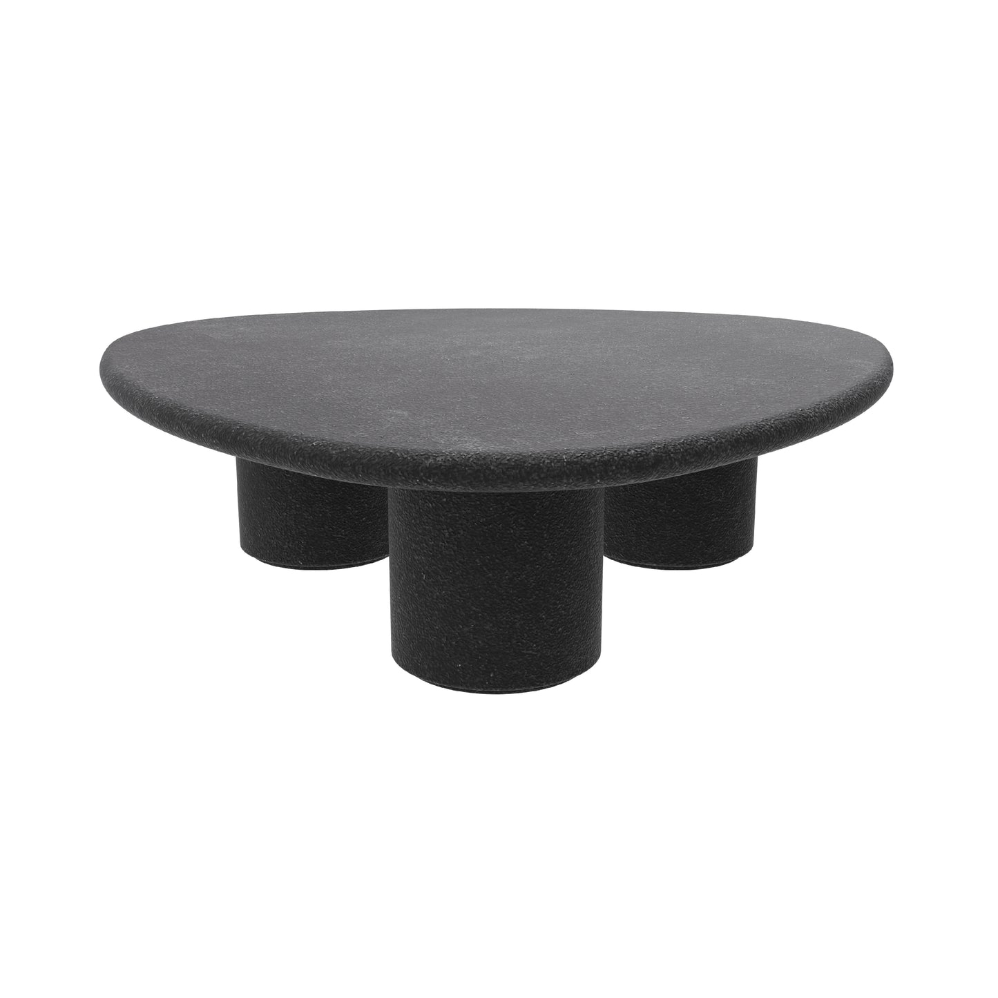 ROTARY CYLINDER LEG COFFEE TABLE